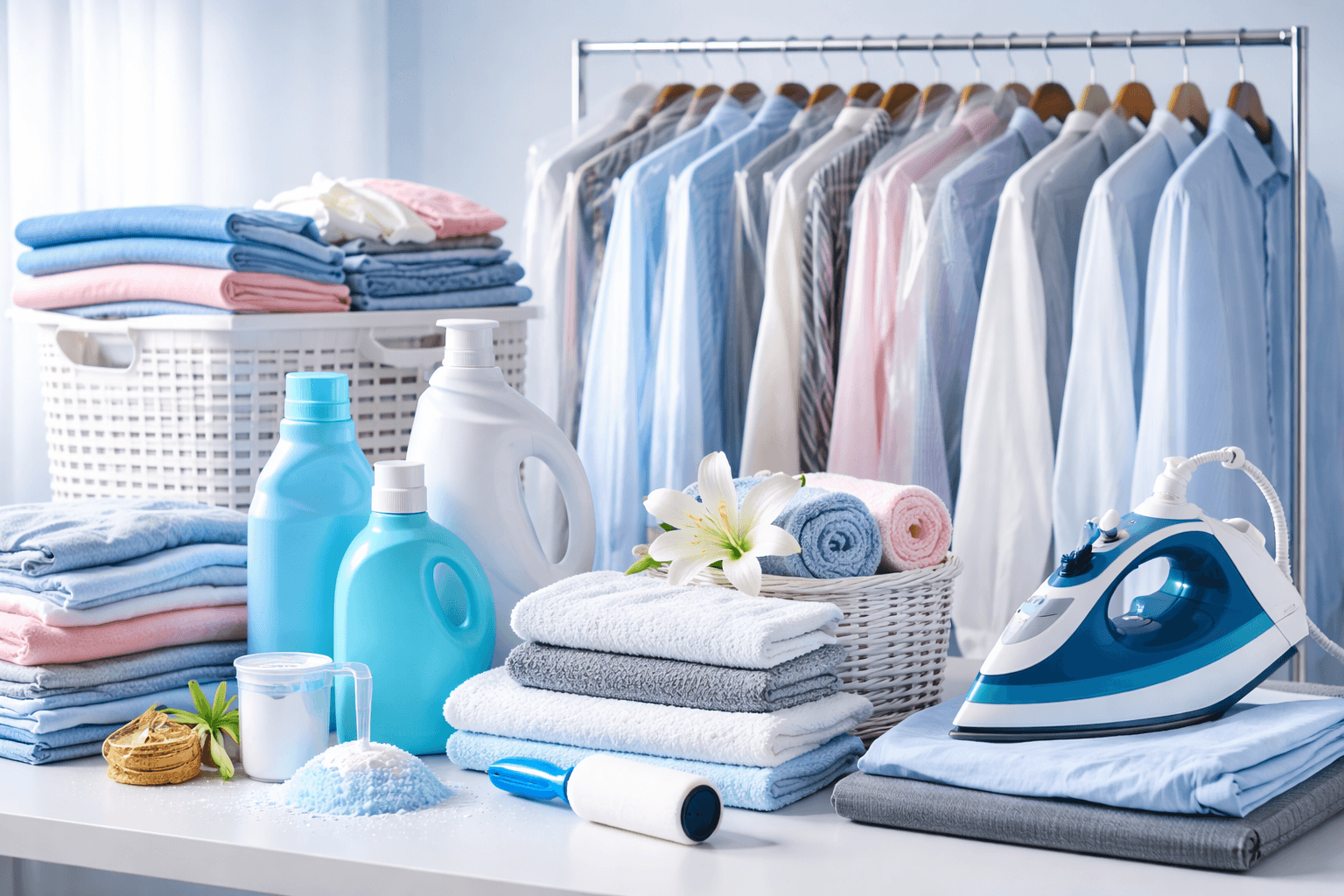 Fresh laundry essentials