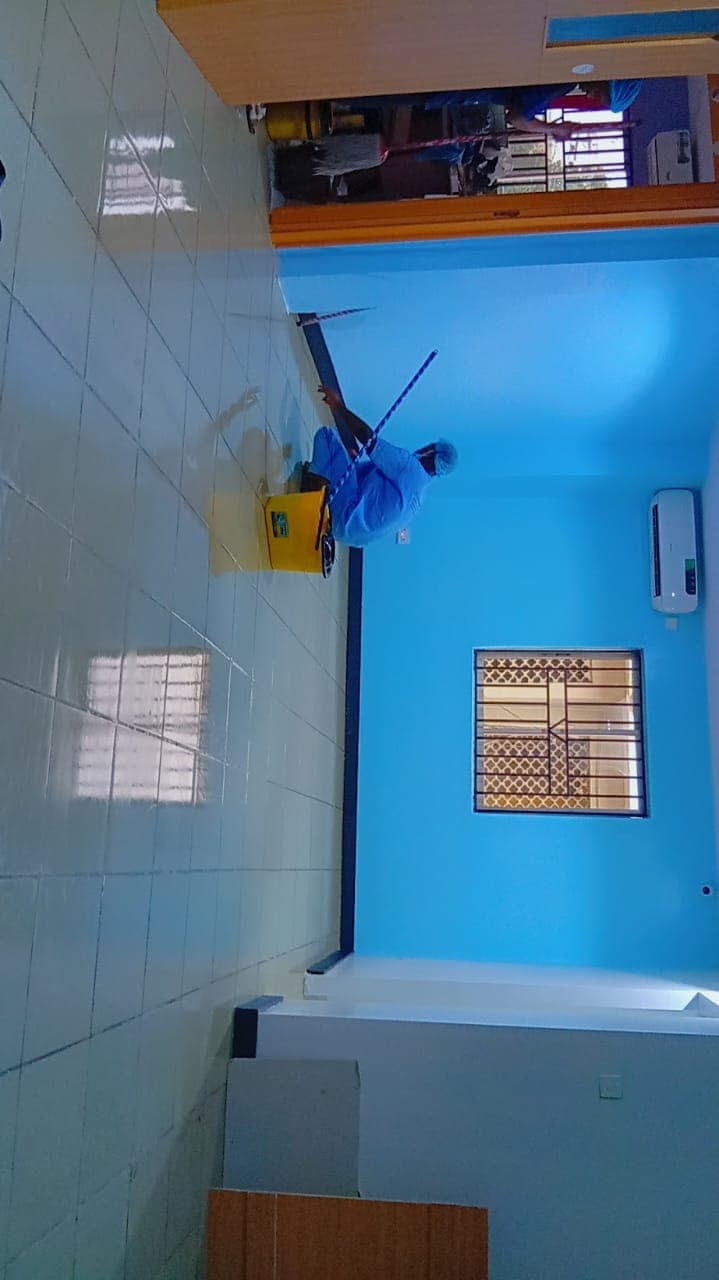 Clean construction site